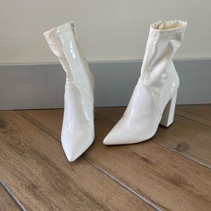 Steve Madden Patent Leather Booties